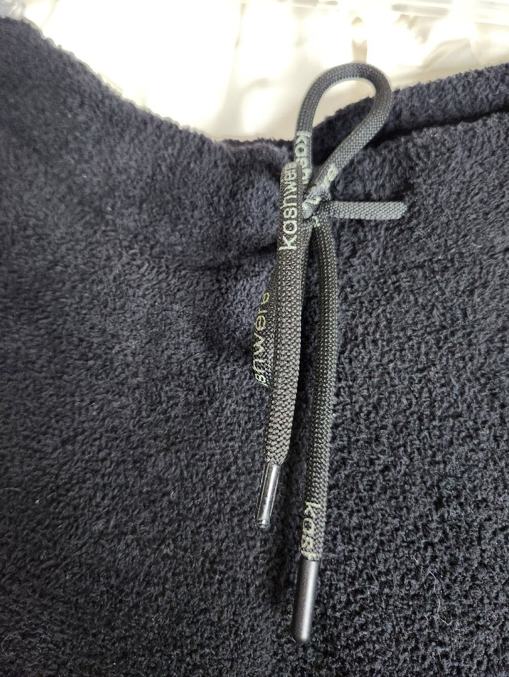 Kashwere Men’s Black Joggers Fleece Size Medium - Picture 5 of 7